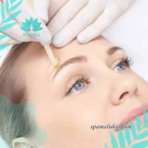 Depilación de cejas a domicilio - depilación cera e hilo - Maluhia SPA